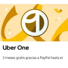 Obtén 3 meses gratis de Uber One al pagar con PayPal