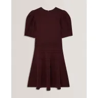 Jumper de punto para mujer - Ted Baker - Rojo oscuro