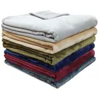 Manta Beige de Franela 180x220cm 220gr/m2, ACTUEL