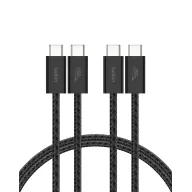 Cables USB-C a USB-C trenzados 1,5 m (60 W) - Carga rápida