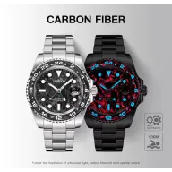 Reloj Automático Luminoso TIME TOKEN para Hombre en Carbón