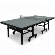 Mesa de Ping Pong Plegable Profesional con Palas y Pelotas