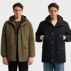 Parka Easton acolchada ideal para el frío.