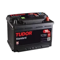 Batería de Coche Tudor TC700 70Ah 640A - Gama Standard