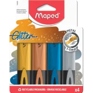 Subrayadores MAPED pastel - Pack de 4 unidades