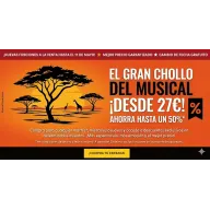 Solo 27€ por El Rey León: Ahorra un 50% ahora