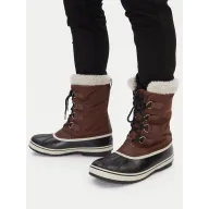 Marrón Sorel: Botas de Nieve Cálidas y Resistentes