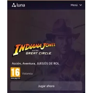 Indiana Jones y el Gran Círculo en Luna con Amazon Prime