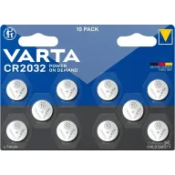 VARTA 10 Pilas de Botón CR2032