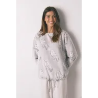 Pijama largo estampado Hedwig suave de Women'secret