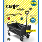 Transporte plegable en carro