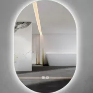 Espejo LED 80x60 para baño