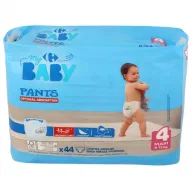 Pañales Carrefour Baby Tallas 4, 5 y 6, óptima absorción