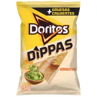 Doritos Dippas, pack de 6 unidades, sabor original 150gr