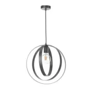 Lámpara YARA gris de techo, 1 luz, 22w, 110x38x38cm