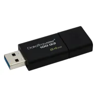 Memoria USB Kingston DT100G364GB, Negro