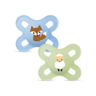 Chupete MAM 2x1 para Recién Nacidos, Tetina Flexible