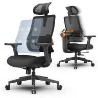 Silla de Oficina Ergonómica Newtral Magic H003 con Soporte Lumbar