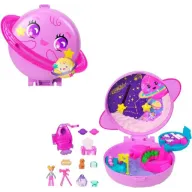 Estuche en el espacio exterior + muñeca Polly Pocket