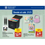Aldi: Cesta Pascua Bluey de Moose Toys desde el 21 de marzo