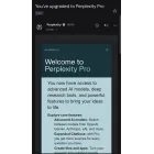 25€ anuales para Perplexity Pro