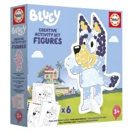 Set Creativo 3D para Decorar Personajes de Bluey - Educa