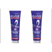 Mascarilla Violeta L'Oreal Paris Elvive 2 unidades 2.51€ cada una