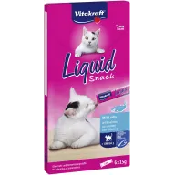 Snack cremoso de salmón con Omega 3 para gatos, 6 bolsitas