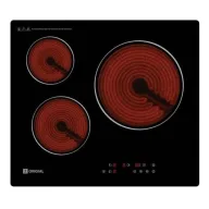 NEOHOB CERAMIC 30: Placa Vitrocerámica de 3 Fuegos