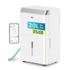Deshumidificador Inteligente DREO 20L, App y Alexa, silencioso