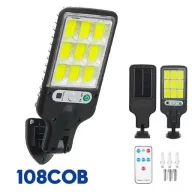 Foco solar exterior 108COB para iluminación