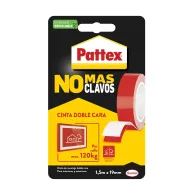 Cinta adhesiva extrafuerte doble cara Pattex 19 mm x 1,5 m