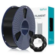 Filamento PLA+ Negro 4KG de SUNLU