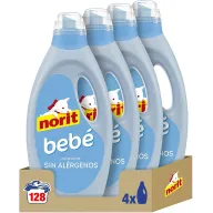 NORIT Bebé - Pack de 8 Detergentes Líquidos para Ropa