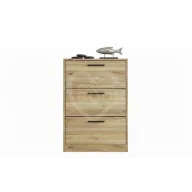 Zapatero de 3 trampones y 60 cm de altura