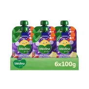 Pouch de Pera, Ciruela, Zanahoria y Remolacha para Bebés