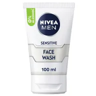 Limpiador facial Nivea Men Sensitive, 100 ml - 6X