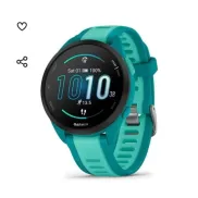 Reloj GPS Garmin Forerunner 165 Music AMOLED Azul con Pay