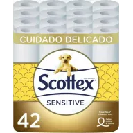Papel Higiénico Scottex Sensitive - 42 Rollos