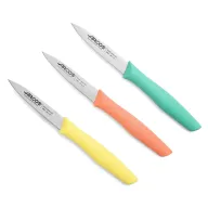 Cuchillos Mondadores de Acero Inoxidable - Set de 3 Piezas