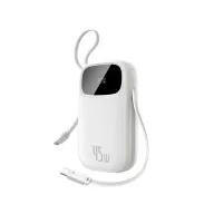 Power Bank Baseus 20000mAh 45W con Cables USB-C Integrados