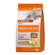 Pienso para Gatos Esterilizados Nature's Variety 7kg Pollo