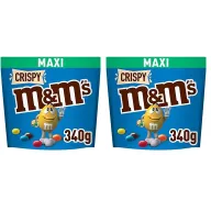 M&M’s Chocolate Crispy con Arroz Hinchado (2 x 340 g)