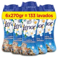 Perlas de Perfume Lenor, Brisa Marina y Jazmín, 133 Lavados