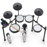 Batería Electrónica Alesis Nitro Max Kit con Parches Silenciosos