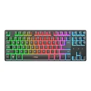 Combo Trust GXT 832 Thado: Teclado y Ratón RGB Inalámbricos