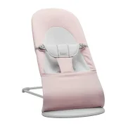Hamaca Balance Soft BabyBjörn, Rosa Claro y Gris