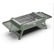 Parrilla Portátil de Acero Inoxidable para Exteriores