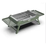 Parrilla Portátil de Acero Inoxidable para Exteriores