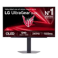 LG 27GX704A-B: Monitor OLED de 27” para gamers